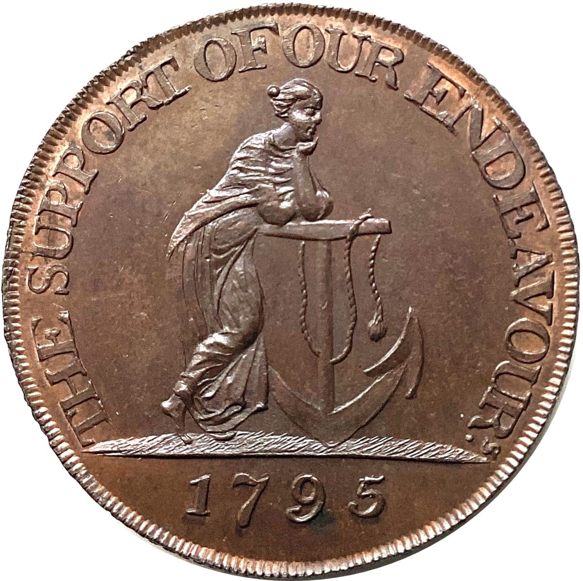 ½ Penny Middlesex - London / Chelsea reverse