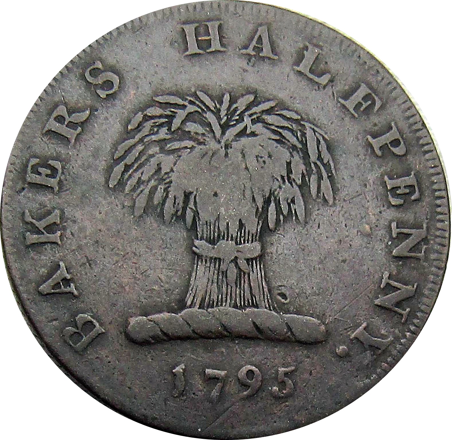 ½ Penny Middlesex - London / Dennis’ obverse