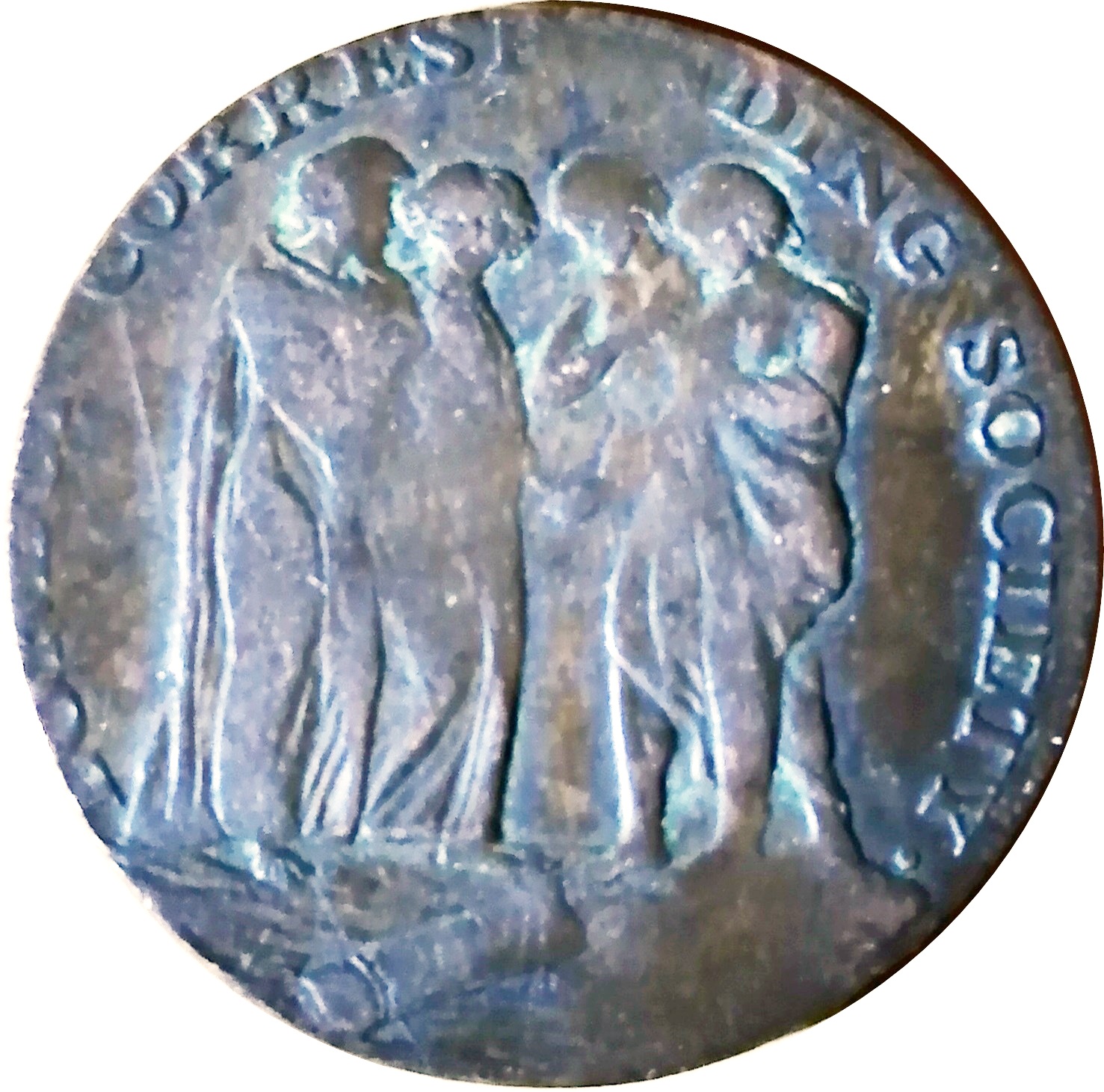 ½ Penny Middlesex - Newgate / LCS reverse