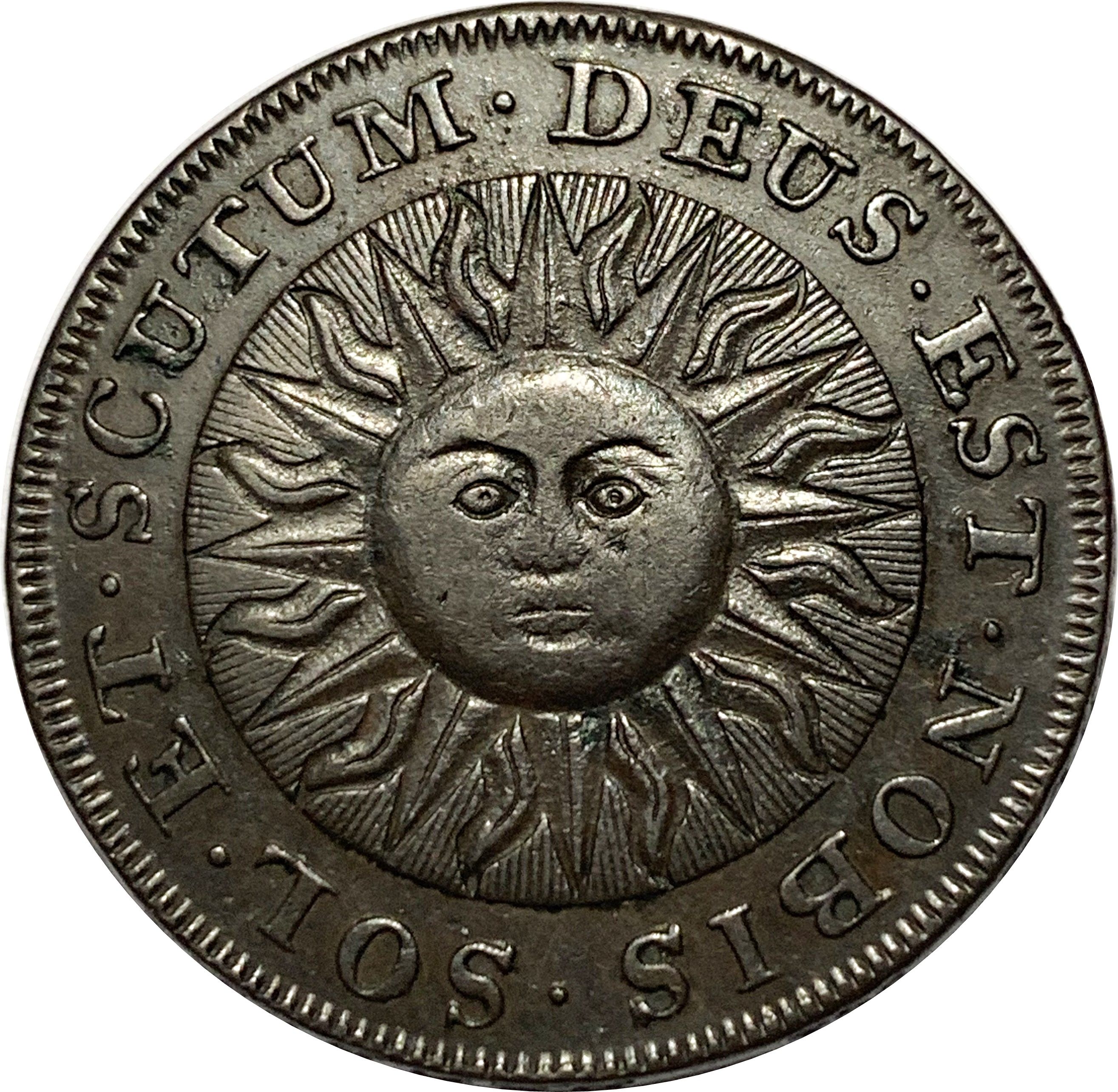 ½ Penny Oxfordshire - Banbury / W. Rusher reverse