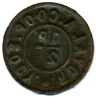 ½ Penny - Royal Arsenal CS Kent reverse