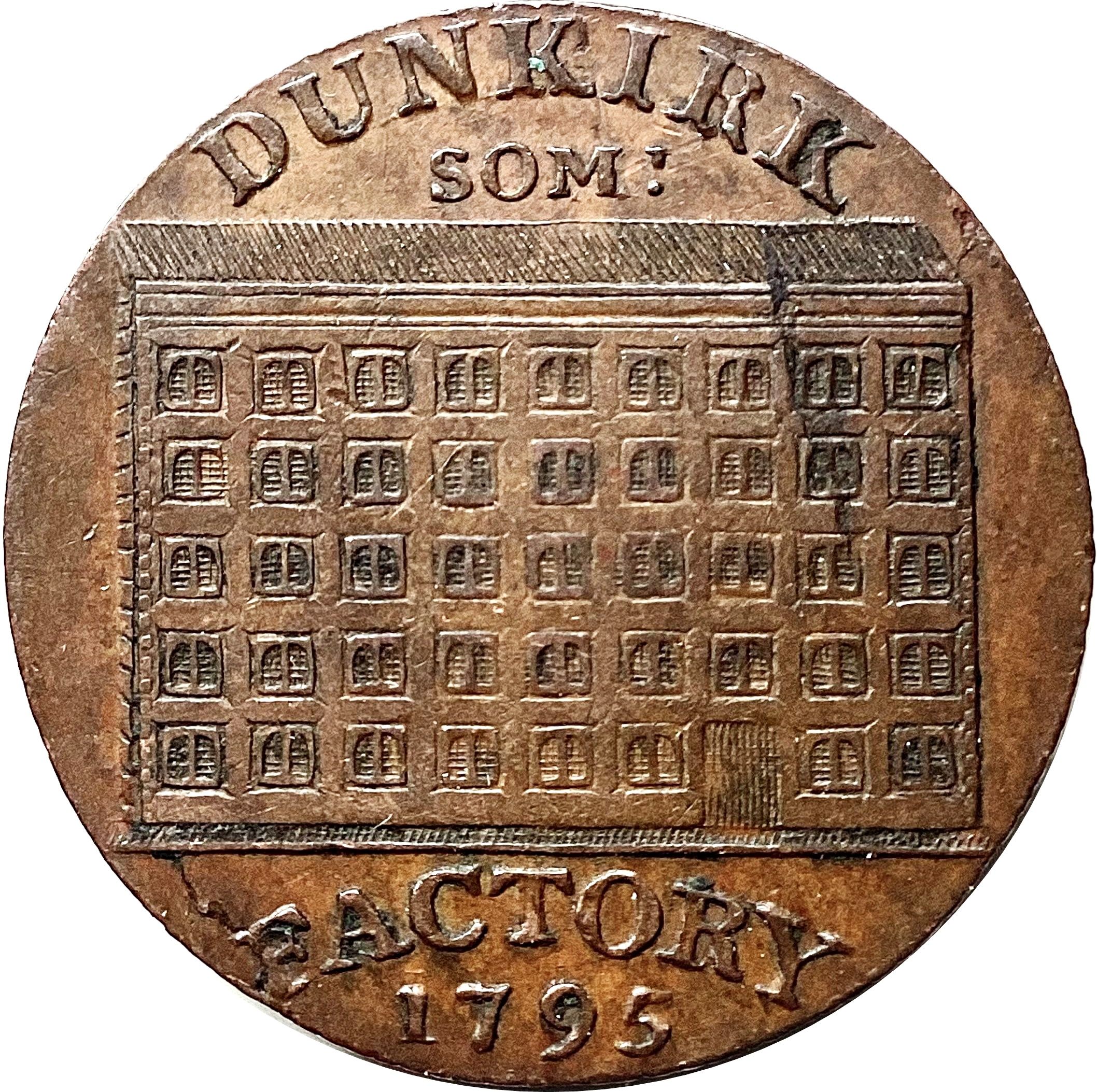 ½ Penny Somerset - Dunkirk reverse