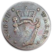 ½ Penny Sr Bevois - North Wales reverse