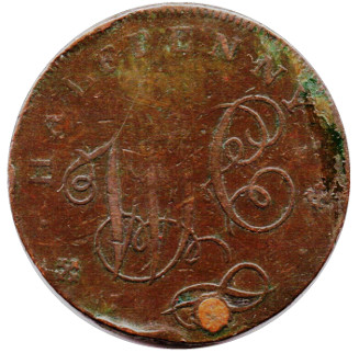 ½ Penny Staffordshire – Stafford / W. Horton reverse