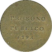 ½ Penny Suffolk – Sudbury / Goldsmiths reverse