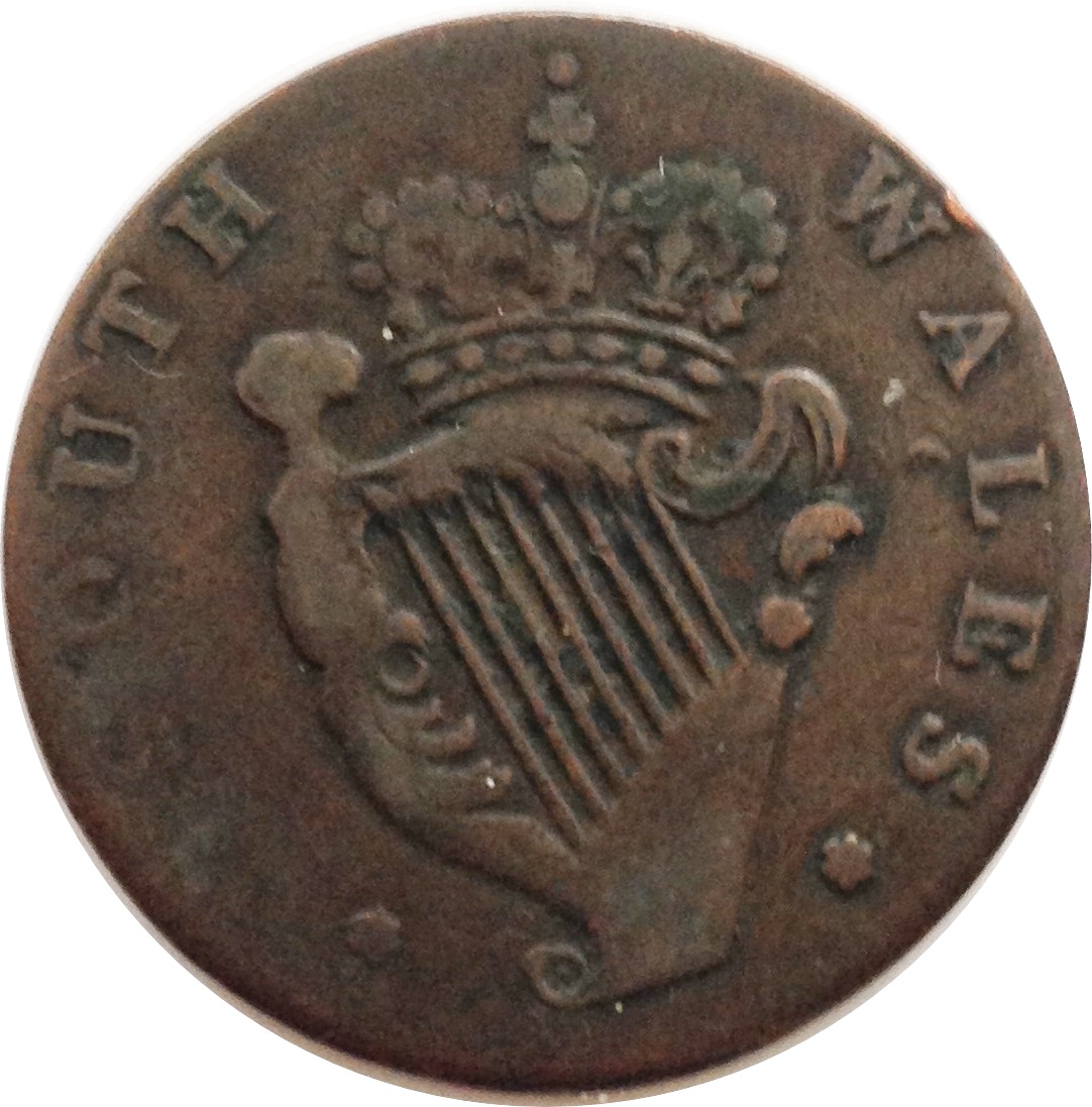 ½ Penny Thomas Seymour - South Wales reverse