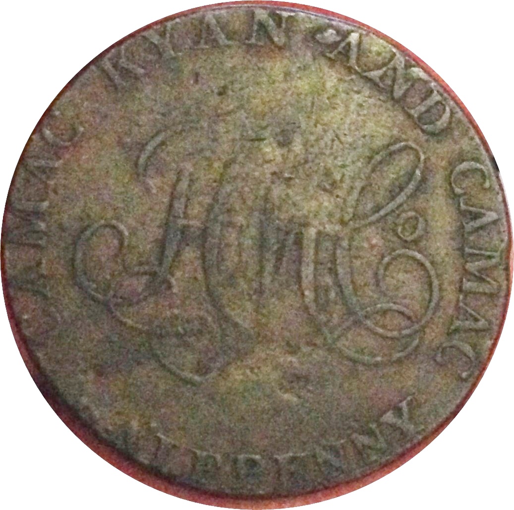 ½ Penny Warwickshire - Wilkinson / Camac Kyan and Camac reverse