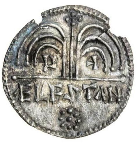 Halfpenny - Eadgar Flower type
