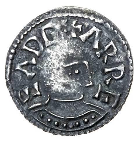 Halfpenny - Eadgar Londonia type obverse