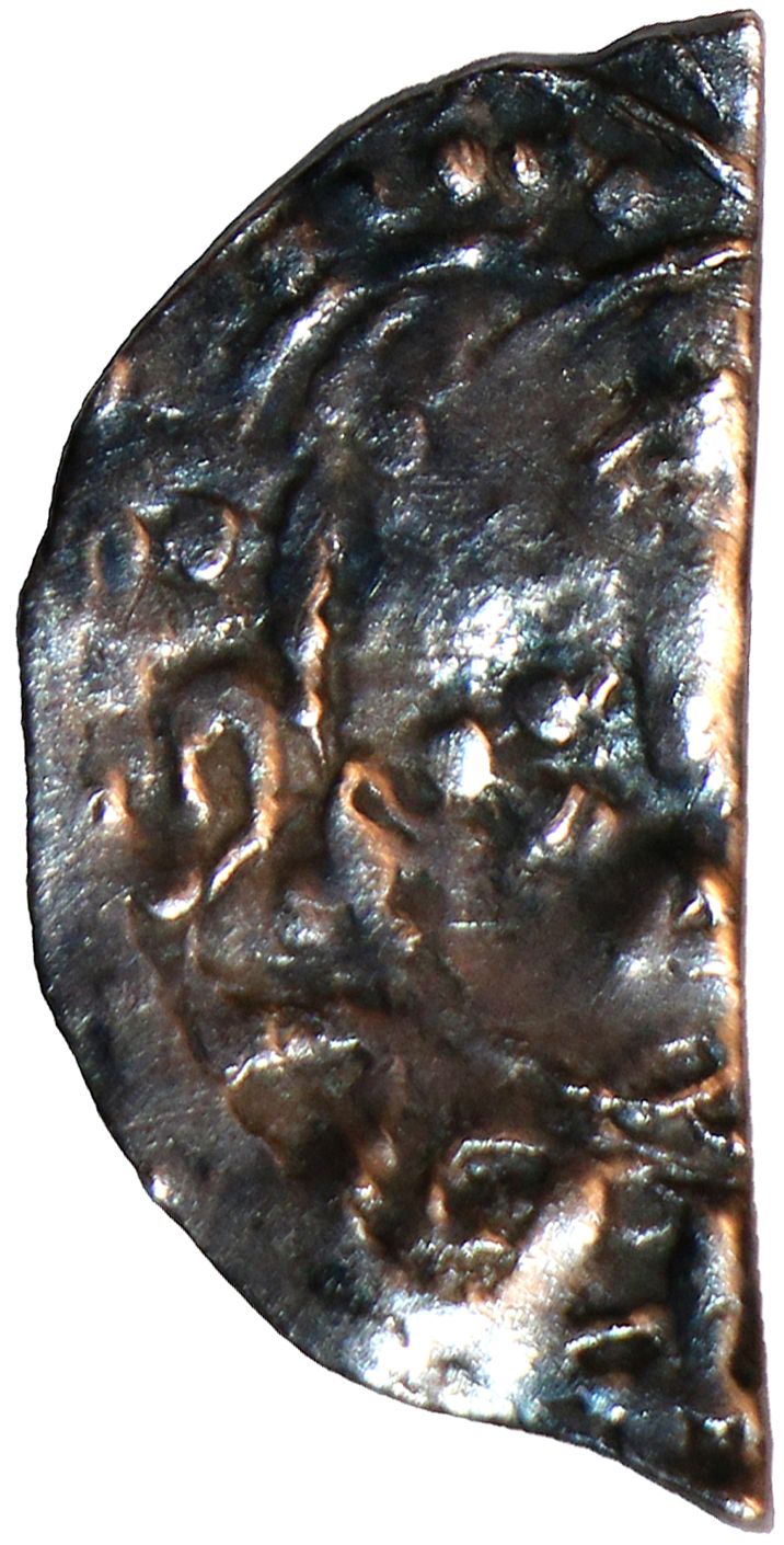 Halfpenny - Henry I Quadrilateral on cross fleury type obverse