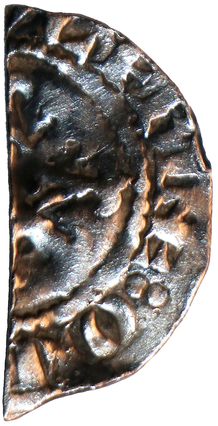 Halfpenny - Henry I Quadrilateral on cross fleury type reverse