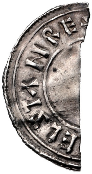 Halfpenny - Æthelstan Circumscription Cross type obverse