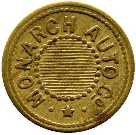 Monarch Auto Co. 2D obverse