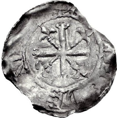 Penny - Civil War Angevins; Empress Matilda reverse