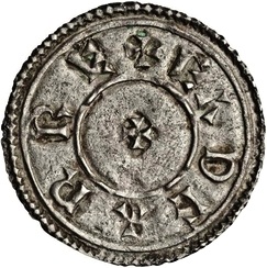 Penny - Eadgar Annulet type obverse