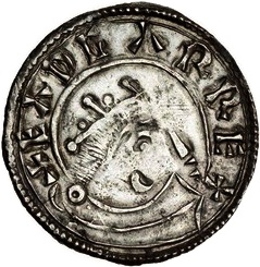 Penny - Eadgar Portrait type obverse
