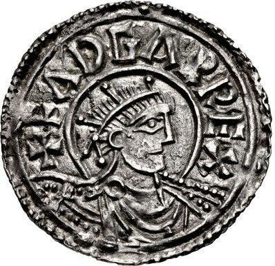 Penny - Eadgar Portrait type obverse