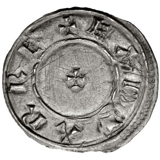 Penny - Eadgar Rosette type obverse