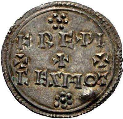 Penny - Eadgar Rosette type reverse