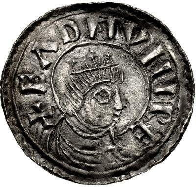 Penny - Eadmund Crowned bust type obverse
