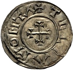 Penny - Eadmund Helmeted portrait type