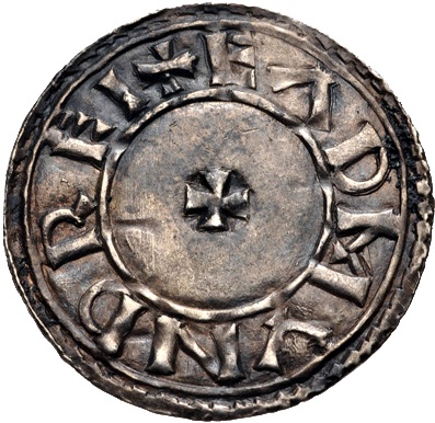 Penny - Eadmund Two line type obverse