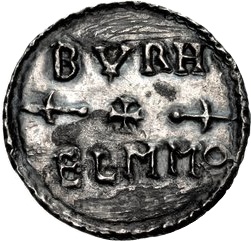 Penny - Eadred Floral type reverse