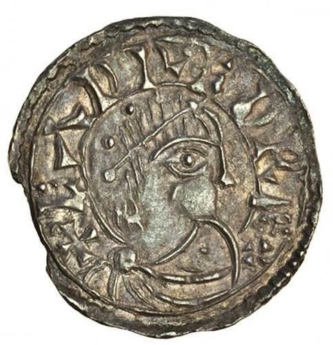 Penny - Eadred Portrait type; Norwich obverse