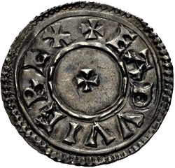 Penny - Eadwig Three line type obverse