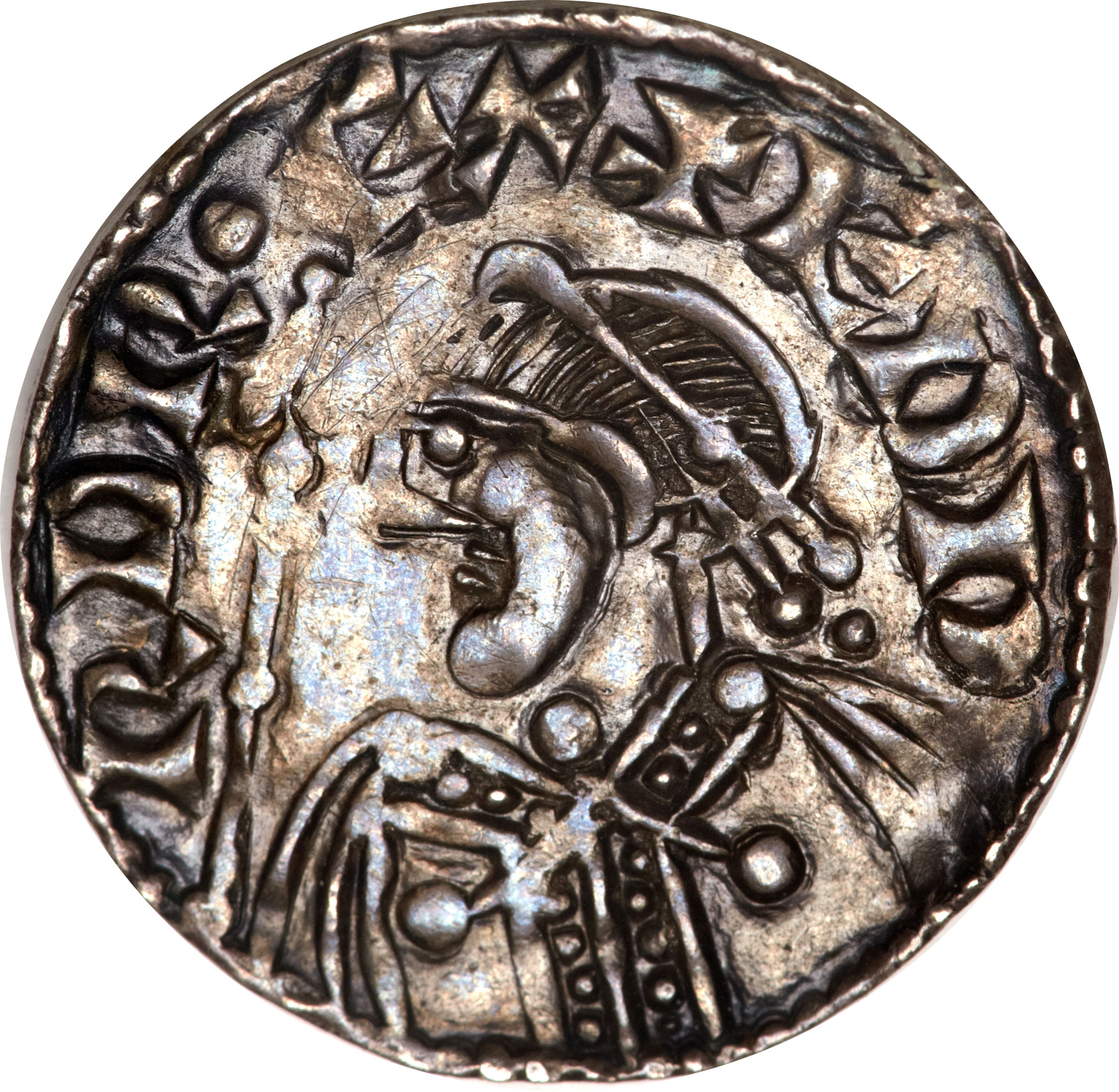 Penny - Edward Expanding Cross type; heavy issue obverse