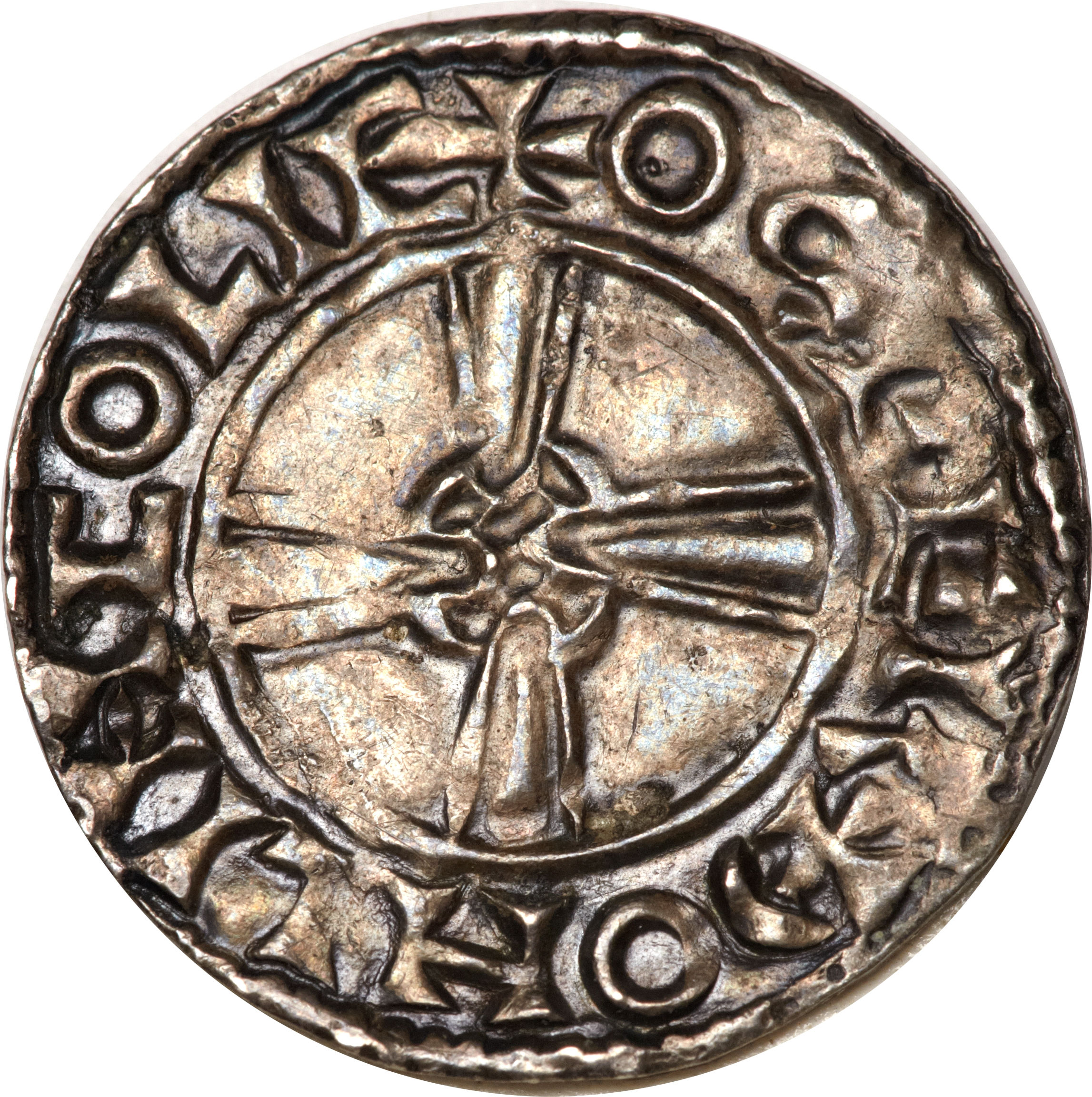 Penny - Edward Expanding Cross type; heavy issue reverse