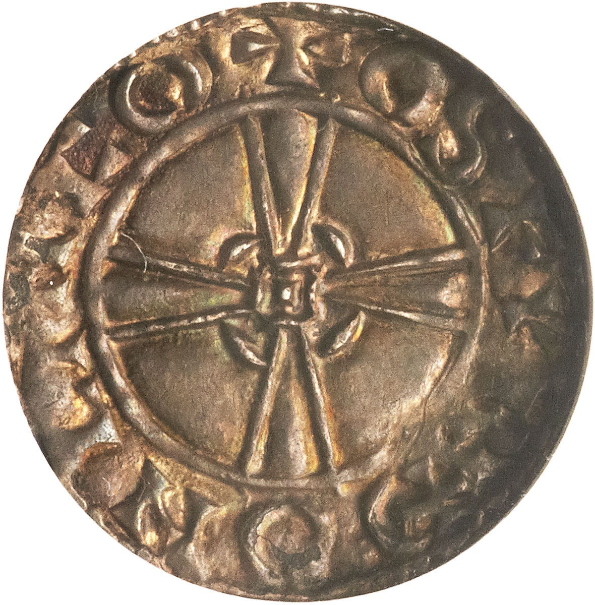 Penny - Edward Expanding Cross type; light issue reverse