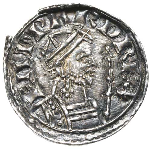 Penny - Edward Pyramids type obverse