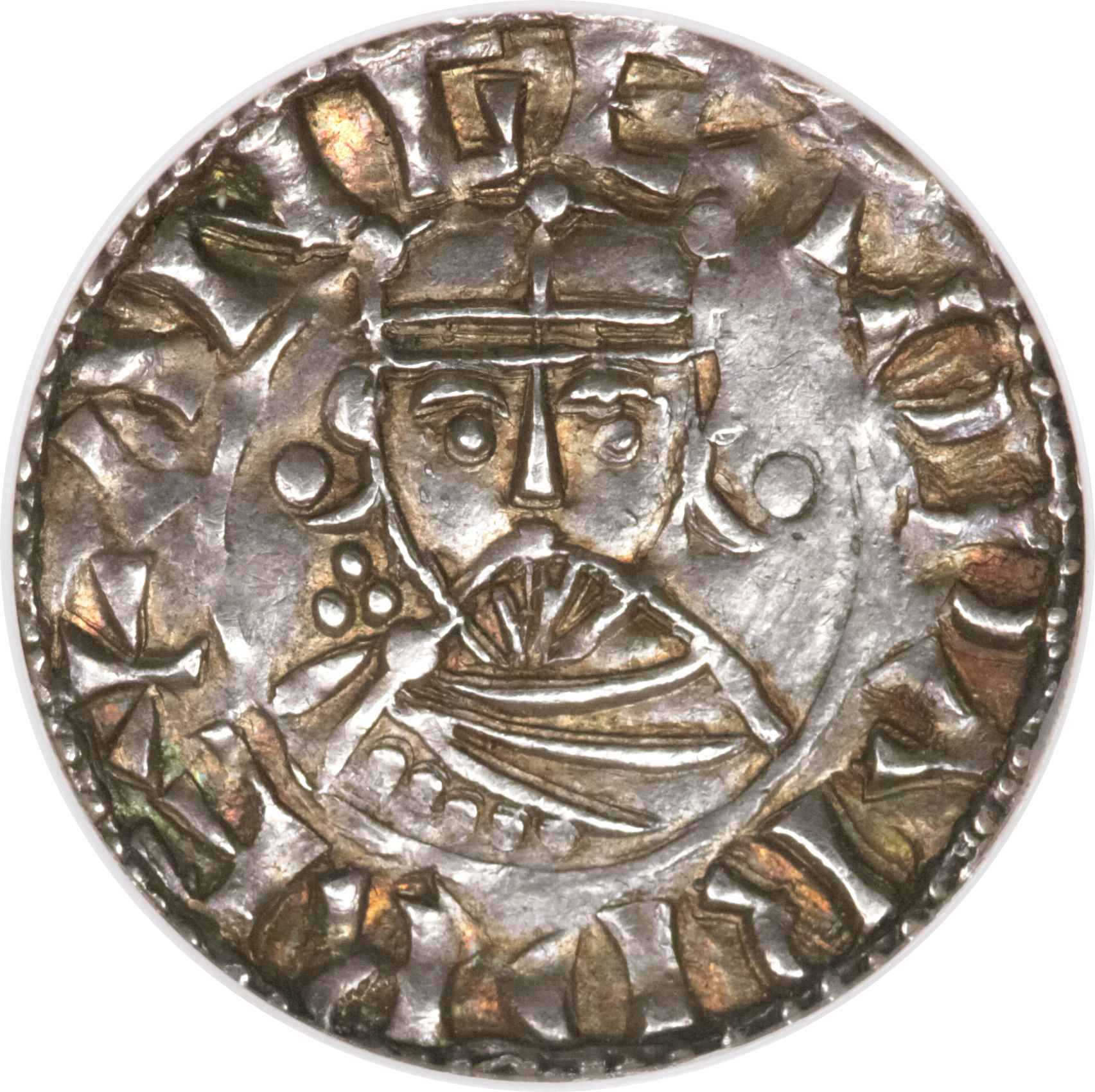 Penny - Edward Small Cross type; facing bust obverse
