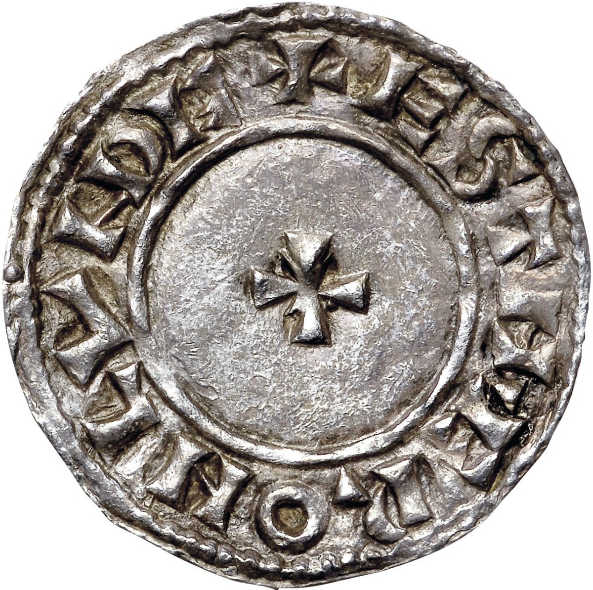 Penny - Edward Small Cross type; radiate bust