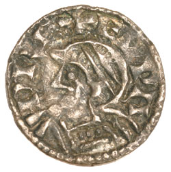 Penny - Edward Small Flan type obverse