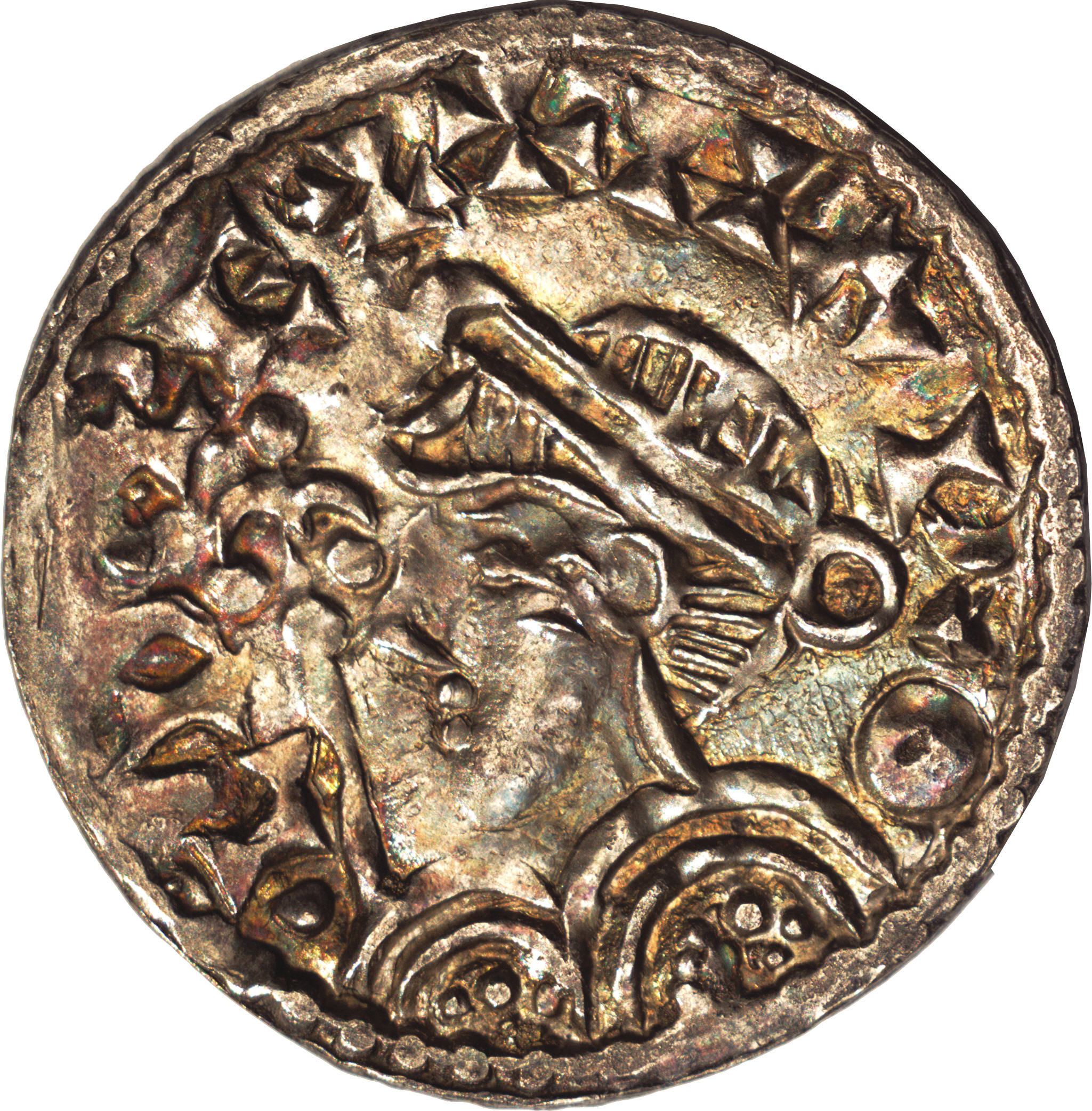 Penny - Harold I Fleur-de-Lis type; 3 pellets obverse