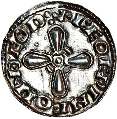 Penny - Harold I Jewel Cross type reverse
