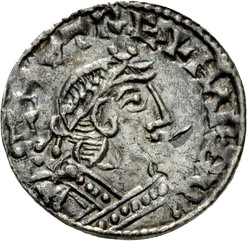 Penny - Harthacnut Jewel Cross type; Regency period obverse