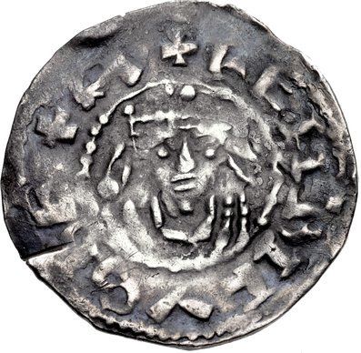 Penny - Henry I Facing Bust/Cross Fleurée type obverse