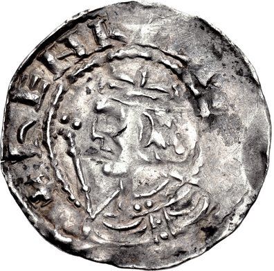 Penny - Henry I Large Profile/Cross and Annulets type obverse