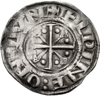 Penny - Henry I Pointing Bust and Stars type reverse
