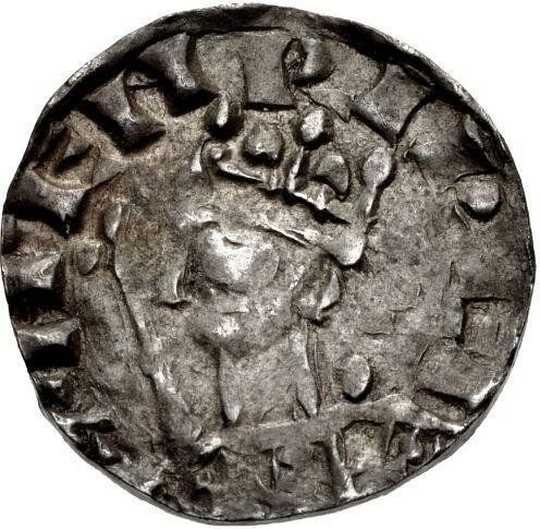 Penny - Henry I Profile/Cross Fleury type obverse