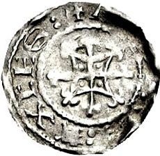 Penny - Henry I Quadrilateral on cross fleury type