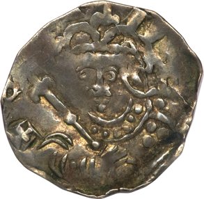 Penny - Stephen Voided cross and stars type obverse