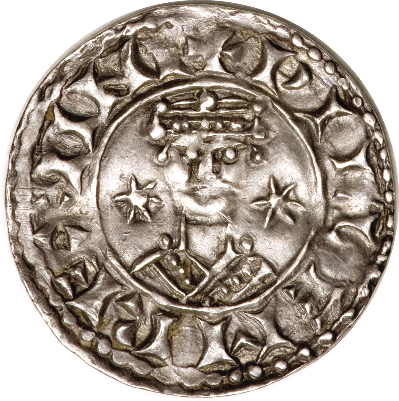 Penny - William I Two Stars type obverse