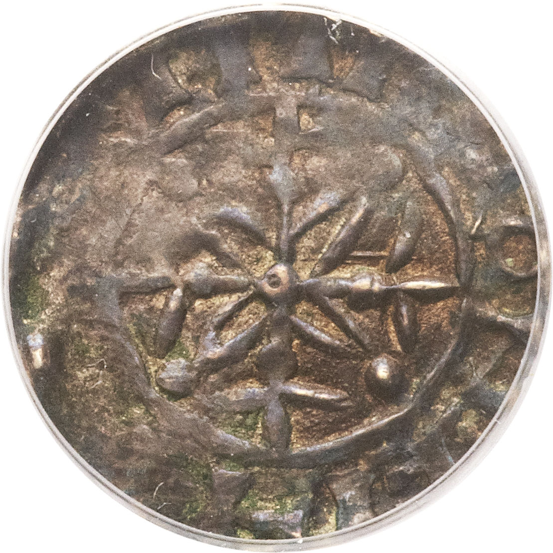 Penny - William II Cross Fleury and Piles type