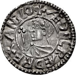 Penny - Æthelred II Small Crux type obverse