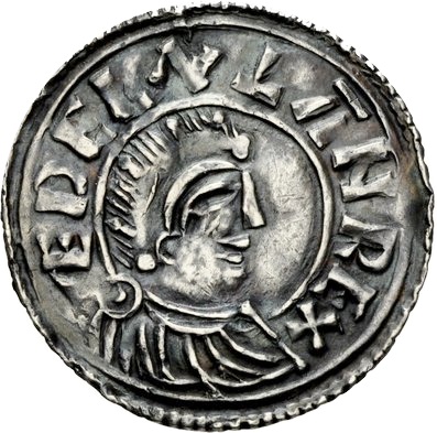 Penny - Æthelstan Diademed bust type obverse