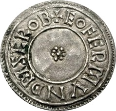 Penny - Æthelstan Rosette type reverse